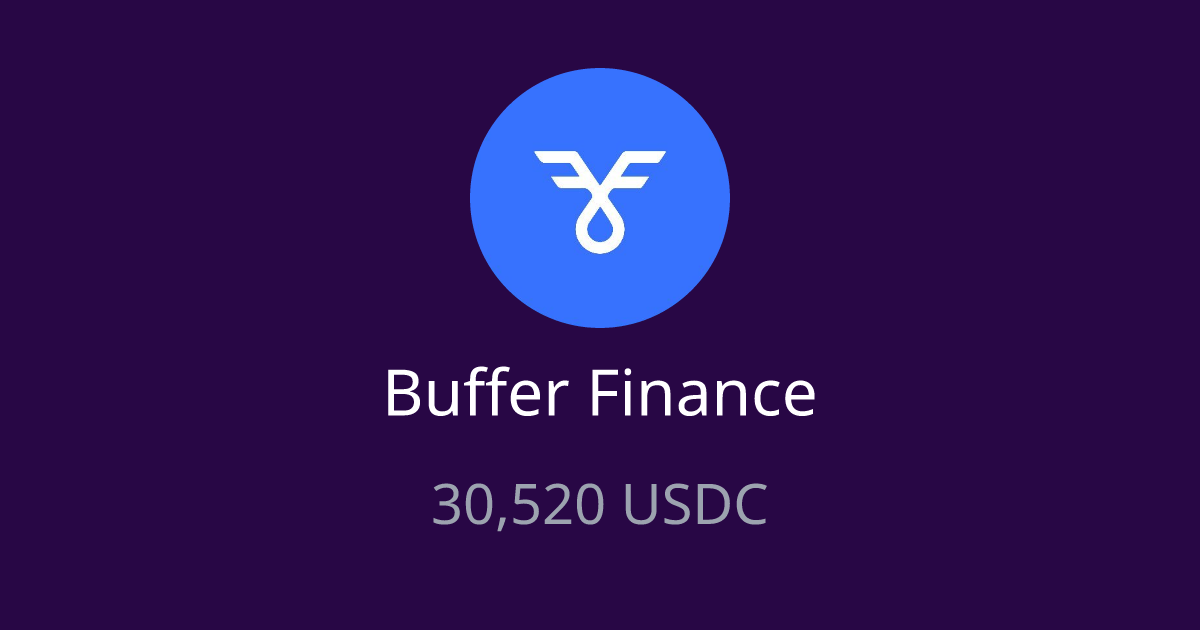 Buffer Finance Contest - 30,520 USDC